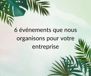 Confiez vos événements d'entreprises à ENM Secrétariat-Conseils